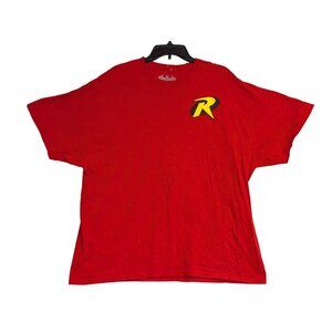 DC Comics Batman Robin Red T-Shirt 2XL